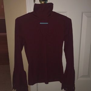 Venus maroon top